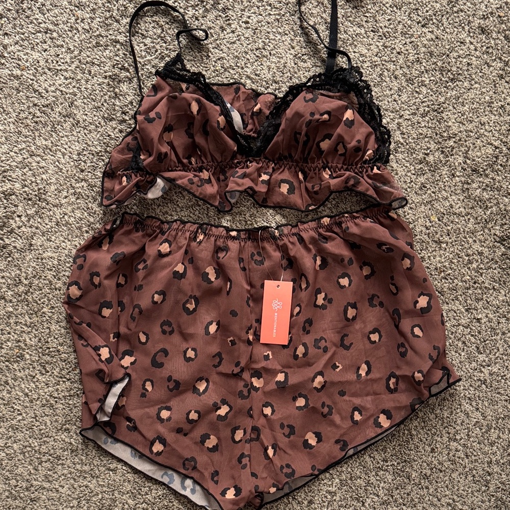 Leopard Print Women's set